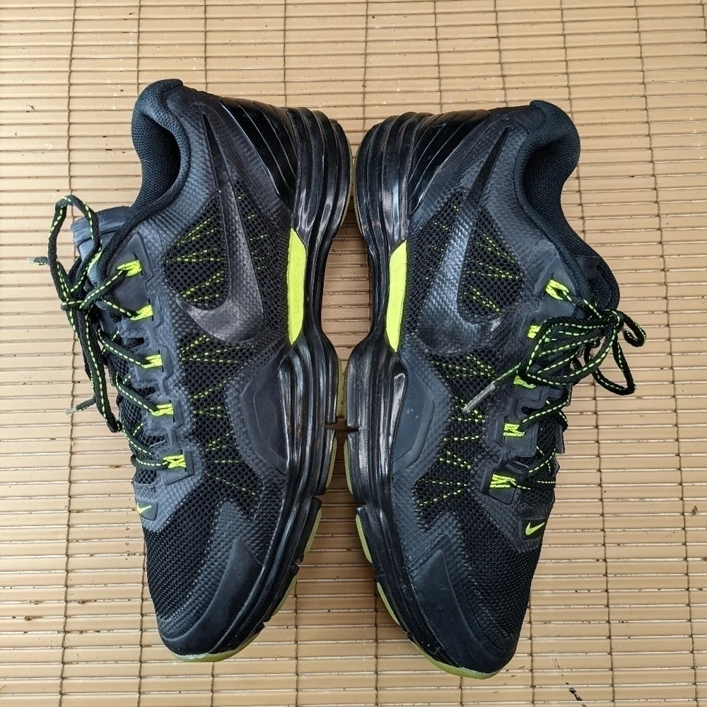 Nike Mens  Rare Lunartr1  577450-007 Black Mesh Trail Running Shoes Sneakers Siz